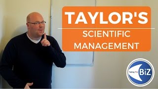 A level Business Revision  Taylorism Scientific Management amp Motivation [upl. by Kusin315]