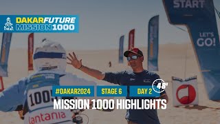 Mission 1000 Highlights  Stage 6  Dakar2024 [upl. by Bozovich560]