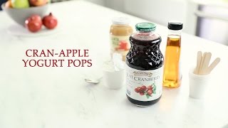 Recipe CranApple Yogurt Pops [upl. by Ahsenyt]