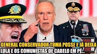 GENERAL CONSERVADOR TOMA POSSE E JÁ DEIXA LULA E OS COMUNISTAS DE CABELO EM PÉ  ALEXANDRE GARCIA [upl. by Karlan]