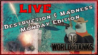 World of Tanks Monday  112023 Missions Mad Monday Time for MAYHEM and DESTRUCTION [upl. by Maryjo]