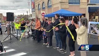 Margaret Street in Downtown Plattsburgh fully reopens [upl. by Susie]