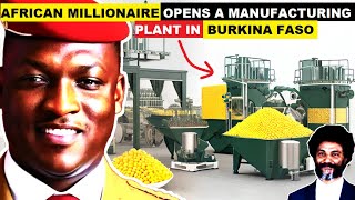 African millionaire meets Ibrahim Traore to open a plant for production of agricultural machineries [upl. by Nodnahs]