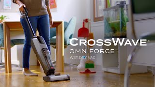 CrossWave® OmniForce™ AllinOne MultiSurface Cleaner  Feature Overview [upl. by Kcirrez317]