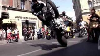 Chris Pfeiffer Motorcycle Stunts Sarajevo Kosheen [upl. by Koorb]