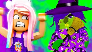 Escaping The Evil Witches House Roblox Story [upl. by Mira]