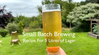 Easy Home Beer Brewing Crafting Czechstyle Lager In Small Batches [upl. by Solakcin]