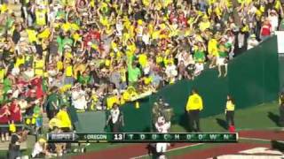 DeAnthony Thomas 91 yd touchdown [upl. by Ainek]