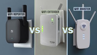 Wifi Repeater Vs Booster Vs Extender What’s the Difference [upl. by Herschel]