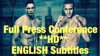 Badr hari vs rico Verhoeven  ENGLISH subtitles  HD Full press conference  بدر هاري [upl. by Akinihs]