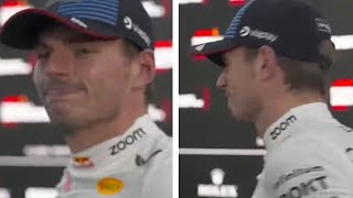 Max Verstappen walks out of interview after giving twoword answer to FIA question [upl. by Nolahs]