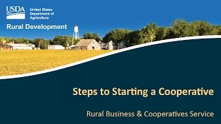 Steps to Starting a Cooperative [upl. by Matheson]