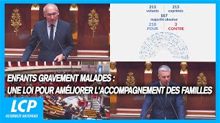 Enfants gravement malades  une loi pour améliorer laccompagnement des familles  12072023 [upl. by Vocaay722]