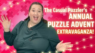 The Casual Puzzlers Annual Puzzle Advent Series  15 Puzzle Advents for 2024  Intro [upl. by Mad700]