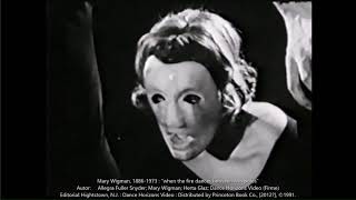 Mary Wigman [upl. by Ziegler]