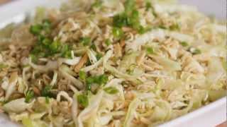 How to Make Crunchy Ramen Noodle Salad [upl. by Auj58]