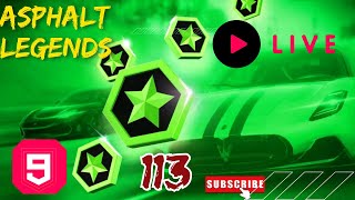 Asphalt 9 Legends 113 Live Stream Try To Get 6 Epics Of SCG Glickenhaus 007s [upl. by Anelec804]