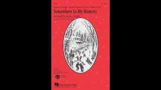 Somewhere in My Memory 2Part Choir  Arranged by Audrey Snyder [upl. by Tita]