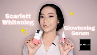 REVIEW SCARLETT GLOWTENING SERUM [upl. by Llenel]