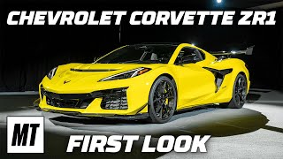 2025 Chevrolet Corvette ZR1 First Look Watch and Hear the ZR1 Rip to 205 MPH  MotorTrend [upl. by Zysk955]