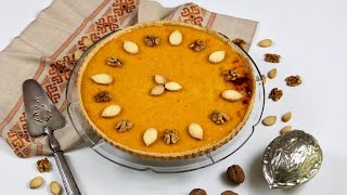 Recette facile Tarte sucrée au Potiron  Tarte à la citrouille [upl. by Goldsmith766]