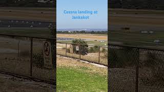 Cessna landing at Jandakot [upl. by Olihs411]