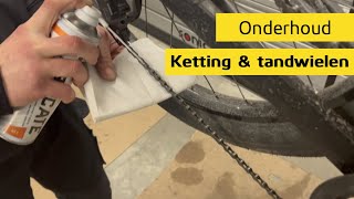 Ketting tandwiel amp derailleur onderhoud  dat doe je zo [upl. by Frederich]