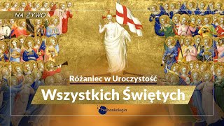 Różaniec ZA ZMARŁYCH ze wszystkimi świętymi TAJEMNICE CHWALEBNE [upl. by Ehpotsirhc733]