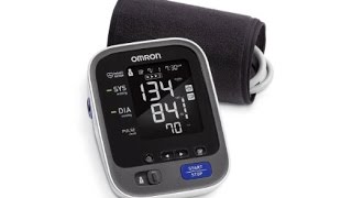 Omron 10 Series Upper Arm Blood Pressure Monitor with WideRange ComFit Cuff BP785N [upl. by Eaves]