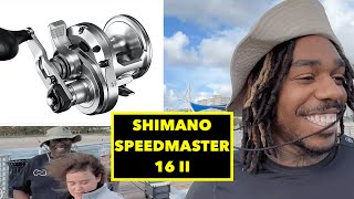 SHOPPING FOR SHIMANO SPEEDMASTER 16 FISHING REEL AND SOME PIER FISHING WITH NEW FRIENDS [upl. by Yregram]