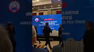 KARDEŞ BELEDİYE İMZA TÖRENİ [upl. by Innig553]