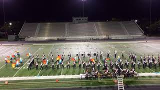 Oskaloosa Marching Indians 101417 [upl. by Hercule418]