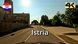 Driving Istria in a hot summer day from Vozilići to Selina  Croatia summer 2023  4K [upl. by Delle]