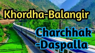 KhordhaBalangir Railway Line Project Charichhak to Daspalla [upl. by Norval]