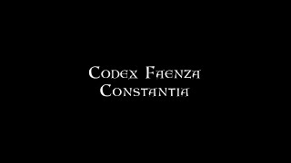 Codex Faenza  Constantia [upl. by Stricklan]