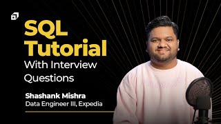 SQL Complete Course with Interview Questions 2023  5 Hour DBMS Tutorial From Scratch  SCALER [upl. by Georg]