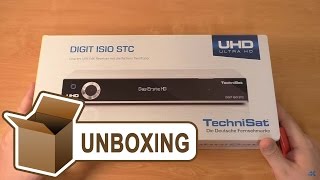 TECHNISAT Digit ISIO STC  UHD4K Receiver UNBOXING [upl. by Lise973]