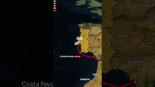 Cruising Western Europe Cruise with Costa Favolosa 11 days from to Savona departure 01102024 [upl. by Ecyle]