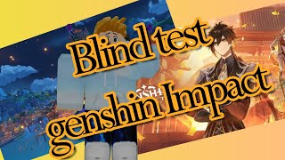 Blind test Genshin Impact les démo sandroxe [upl. by Sidnee]