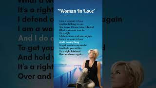 Woman in Love lyrics  Dana Winner Final Chorus lyrics danawinner womaninlove trending [upl. by Odnuges654]