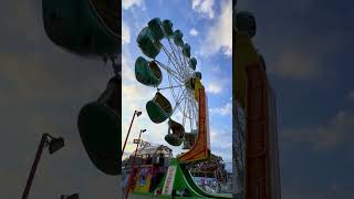 kolotoc schausteller manege funfair feria kermis kirmes atrakce fêteforaine fairground [upl. by Ahsinroc892]