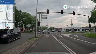 Moordrecht Gouda  CBR Examenroute [upl. by Bari]