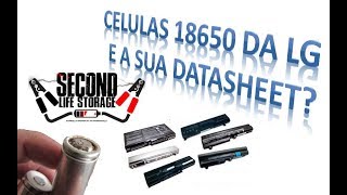 Celulas 18650 e Datasheet  Base de dados 18650 mais completa [upl. by Arytal]