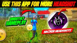 Use This App Get More Headshot 😲 Hacker Level Headshot App Free Fire 2024🎯 [upl. by Lala]