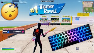 Chill amp Relaxing😴Fortnite Keyboard amp Mouse Sounds ASMR Gameplay 240FPS [upl. by Belmonte825]