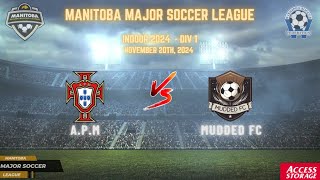 November 20th WSF Div 1 A P M vs Mudded FC [upl. by Madel]