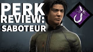 Dead by Daylight Survivor Perk Review  Saboteur Jake Park Perk [upl. by Pinkerton]