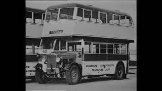 No Trolleys to Loose Maidstone buses amp Trolleybuses on film 192873 [upl. by Anaeg]