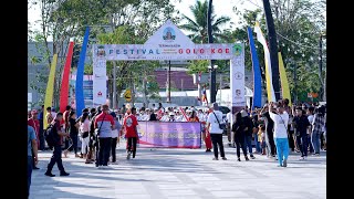 Parade Pembukaan Festival Golo Koe 2023 [upl. by Dnumde]