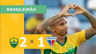 CUIABÃ 2 X 1 FORTALEZA  CAMPEONATO BRASILEIRO 2023 VEJA OS GOLS [upl. by Daisie]